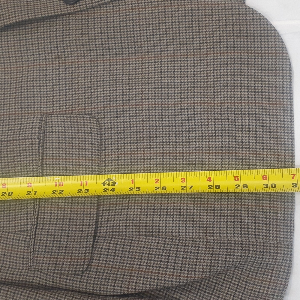 Burberry's men's tweed blazer suit jacket size 40R - Picture 5 of 16
